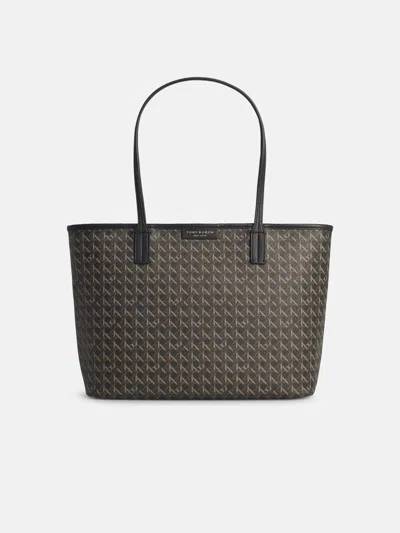 Tory Burch 'ever-ready' Small Black Fabric Shopping Bag