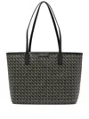 Tory Burch Ever-ready Small Cotton Tote Bag In Black