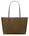 Tory Burch Small Ever-ready Zip Tote In Brown