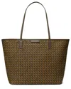 Tory Burch Ever-ready Zip Tote In Brown