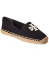 Tory Burch Everly Canvas Espadrille In Black