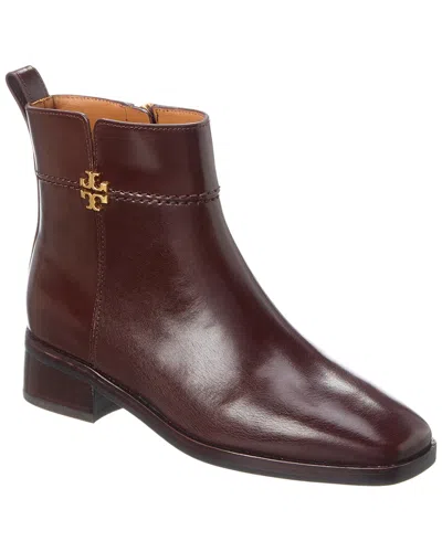 Tory Burch Everly Leather Boot In Brown