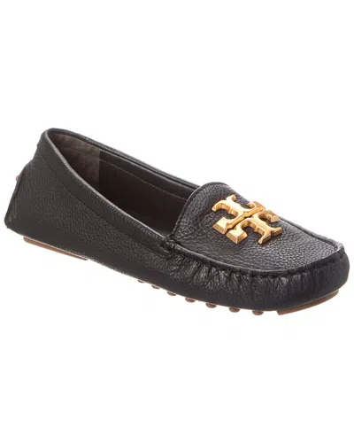 Tory Burch Everly Leather Driver In Black