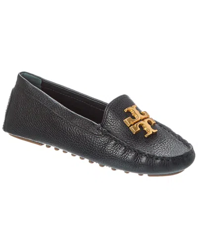 Tory Burch Everly Leather Driver In Black