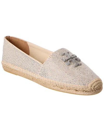 Tory Burch Everly Suede Espadrille In White
