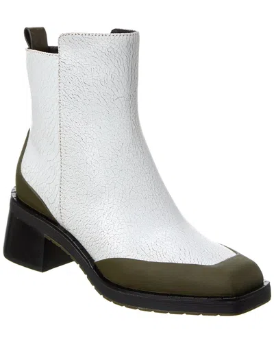 Tory Burch Expedition Leather Boot In White