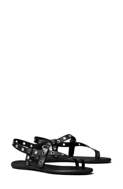Tory Burch Eyelet Toe Ring Sandal