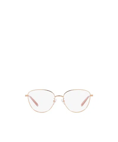 Tory Burch Eyewear Oval Frame Glasses In Red