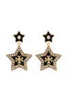 Tory Burch Falling Star Drop Earrings In Gold