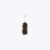 Tory Burch Feather Bag Charm In Brown