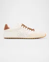 Tory Burch Lace-up Footwear Featuring Contrasting Heel In White