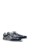 Tory Burch T Monogram Field Sneaker In Blue