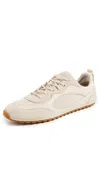 Tory Burch Field Leather And Suede Low-top Sneakers In Neutral