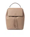 Tory Burch Flap Backpack In Brown