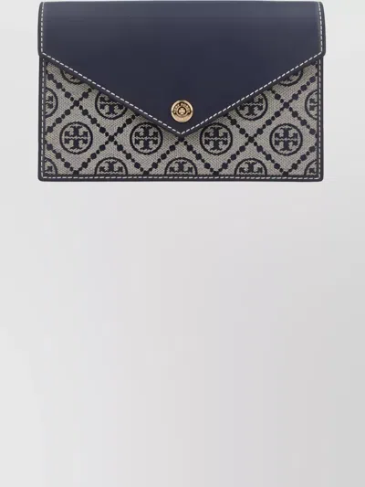 TORY BURCH FLAP ENVELOPE CHAIN STITCHING
