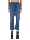 Tory Burch Flare Fit Jeans