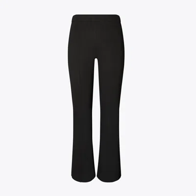 TORY BURCH FLARED CROPPED COMPRESSION PANT