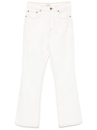 TORY BURCH TORY BURCH FLARED LEG DENIM JEANS
