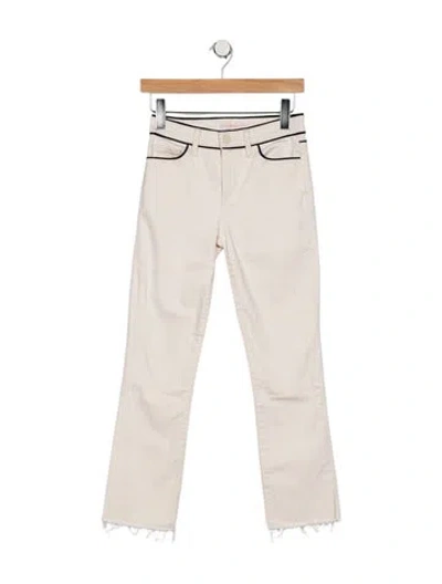 Pre-owned Tory Burch Flared Pants In Neutrals
