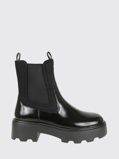 TORY BURCH FLAT ANKLE BOOT TORY BURCH WOMAN COLOR BLACK,H53287002