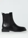 Tory Burch Flat Ankle Boots  Woman Color Black In Schwarz