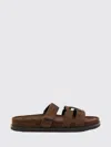 Tory Burch Ines Suede Triple-band Sport Mule Sandals In Multi