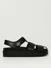 Tory Burch Flat Sandals  Woman Color Black
