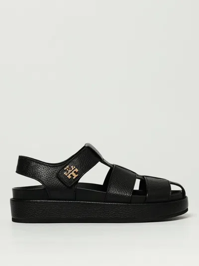 Tory Burch Flat Sandals  Woman Color Black