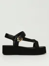 Tory Burch Flat Sandals  Woman Color Black