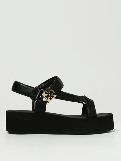 Tory Burch Flat Sandals  Woman Color Black