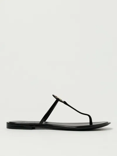 Tory Burch Flat Sandals  Woman Color Black
