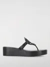 Tory Burch Miller Platform Wedge Flip Flop In Schwarz