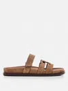 Tory Burch Ines Slides In Brown