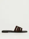 Tory Burch Ines Suede Cage Slide Sandals
