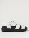 Tory Burch Flat Sandals  Woman Color White