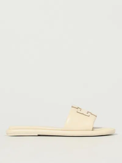 Tory Burch Flat Sandals  Woman Color White