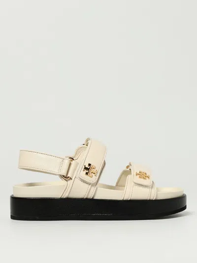 Tory Burch Flat Sandals  Woman Color White
