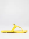 Tory Burch Flat Sandals  Woman Color Yellow In Yellow