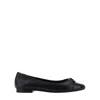 Tory Burch Cap-toe Bow Embellished Ballet Flats