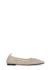 Tory Burch Embellished Mesh Ballet Flats Scarpe Basse Beige