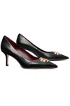 Tory Burch Eleanor Pointed Toe Pump In Black