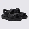 Tory Burch Flat Shoes Blacks And Greys In Black