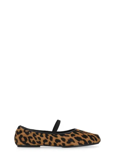 Tory Burch Flat Shoes In Brown