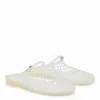 Tory Burch Flat Shoes Clear/silver In Multi
