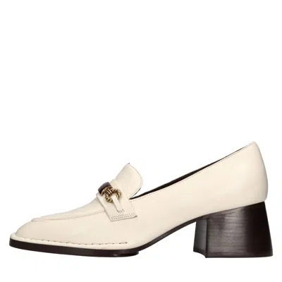 Tory Burch Flat Shoes Cream In Panna Pastello