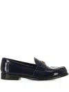 Tory Burch Flat Shoes In Midnight Navy