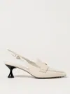 Tory Burch Flat Shoes  Woman Color Ivory In Ivory