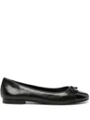 Tory Burch Flat Shoes Wild Mushroom In Black