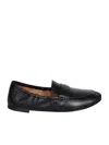 Tory Burch Embellished Leather Ballet Flats In Perfect Black