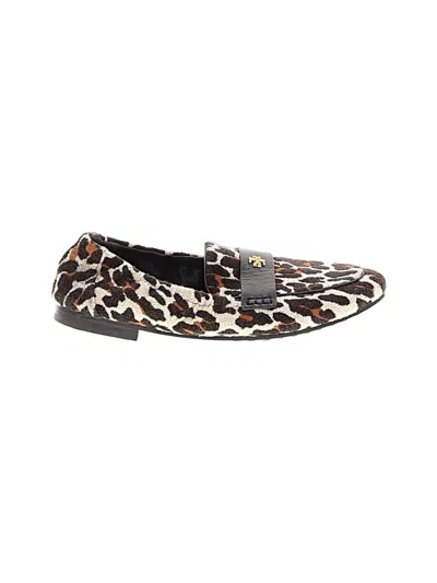Pre-owned Tory Burch Flats In Black